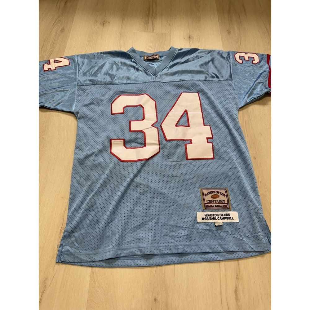 Mitchell & Ness Houston Oilers Campbell 2004 Limited Edition NFL Jersey Size 50